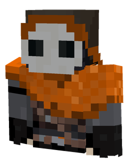 Black skin: bust render