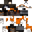 Black skin: raw texture render