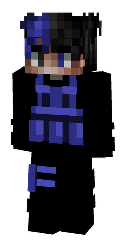 Black skin: body, front render