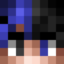 Black skin: face render