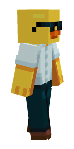 Black skin: body, right side render