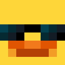 Black skin: face render