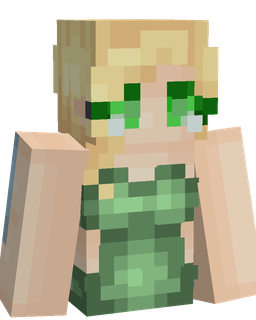 Blue skin: bust render