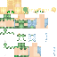 Blue skin: raw texture render