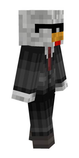 Black skin: body, right side render