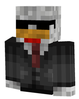Black skin: bust render