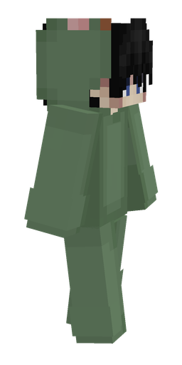 Black skin: body, right side render