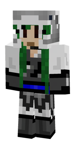 Black skin: body, front render