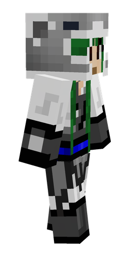 Black skin: body, right side render