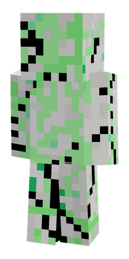Green skin: body, front render