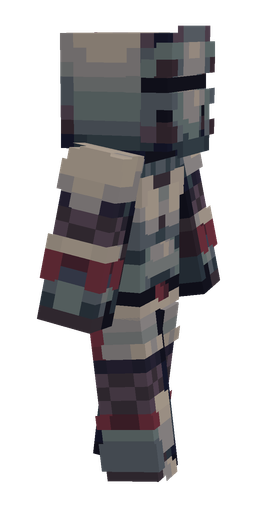 Black skin: body, right side render