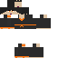 Black skin: raw texture render