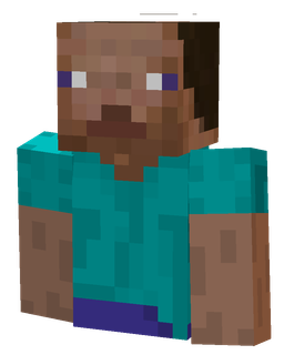 Blue skin: bust render