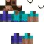Blue skin: raw texture render
