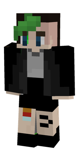 Black skin: body, front render
