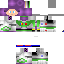 Classic skin: raw texture render