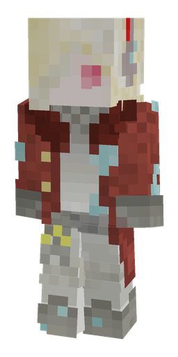 Red skin: body, front render