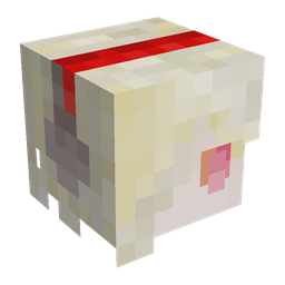 Red skin: head render