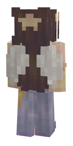 Gray skin: body, back render