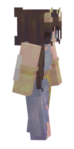 Gray skin: body, right side render