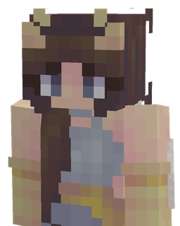 Gray skin: bust render