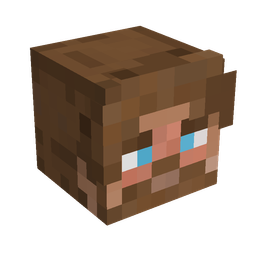 Black skin: head render
