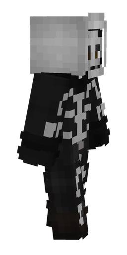 Black skin: body, right side render