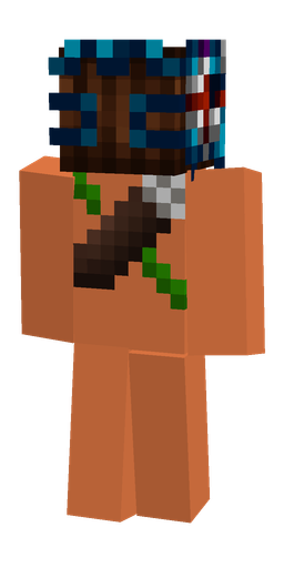 Classic skin: body, back render