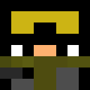 Black skin: face render