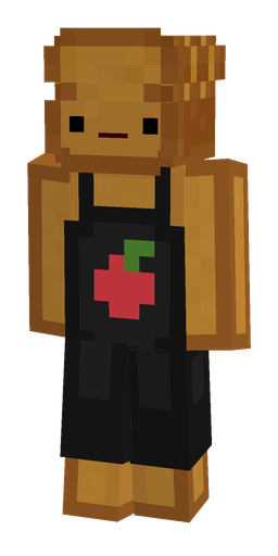 Black skin: body, front render