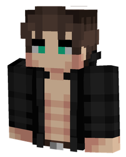 Black skin: bust render
