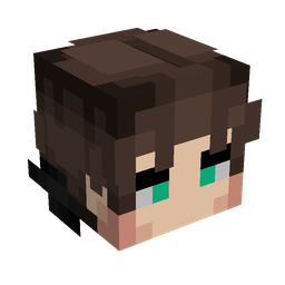 Black skin: head render