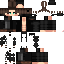 Black skin: raw texture render