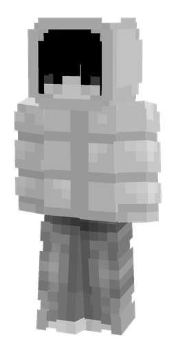 Gray skin: body, front render