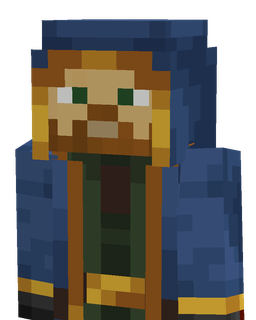 Blue skin: bust render