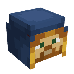Blue skin: head render