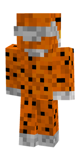Brown skin: body, back render