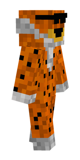 Brown skin: body, right side render