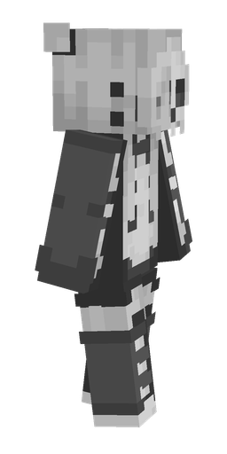 Black skin: body, right side render