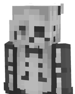 Black skin: bust render