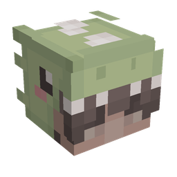 Green skin: head render