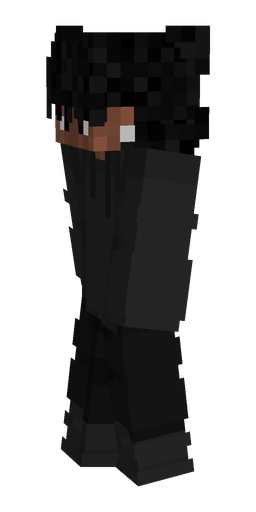 Black skin: body, left side render