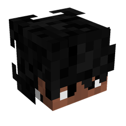 Black skin: head render