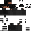 Black skin: raw texture render