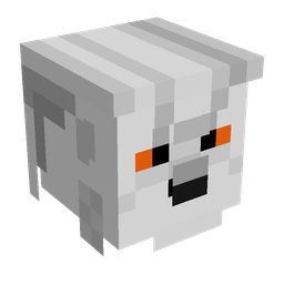 Black skin: head render