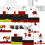 Black skin: raw texture render