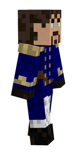 Black skin: body, right side render