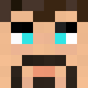 Black skin: face render