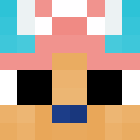 Blue skin: face render