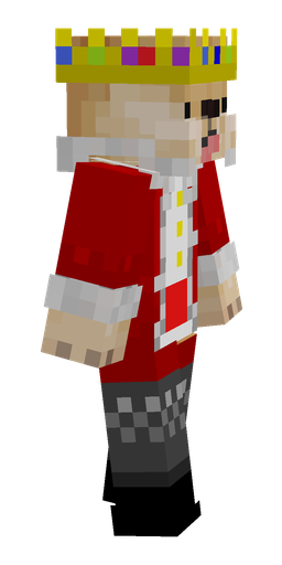 Black skin: body, right side render